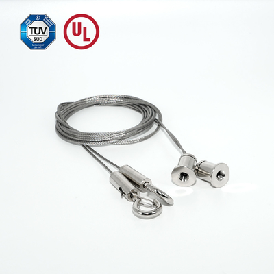 Tembaga diatur snap hook kabel pegangan suspensi kit untuk melukis menggantung