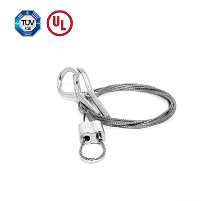 Kabel Keamanan Kualitas Tinggi Untuk High Bay Light Hanging Suspension Kit Of Hanging System