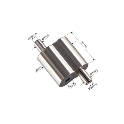 Bahan Aluminium 25mm Dual Adjustable Cable Grippers Untuk 2.0 3.0mm Wire Rope