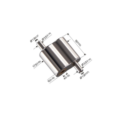 Bahan Aluminium 25mm Dual Adjustable Cable Grippers Untuk 2.0 3.0mm Wire Rope