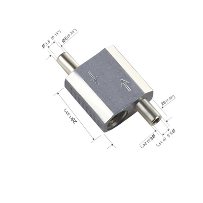Aluminium Mini Adjustable Clip Cable Looping Gripper Untuk kawat 1.0 / 1.5mm