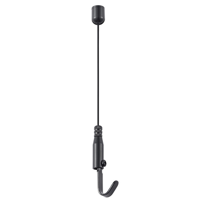 Rustless Steel Cable Gripper Art Hanging System Tingginya bisa diatur 50 Lbs Kapasitas Berat