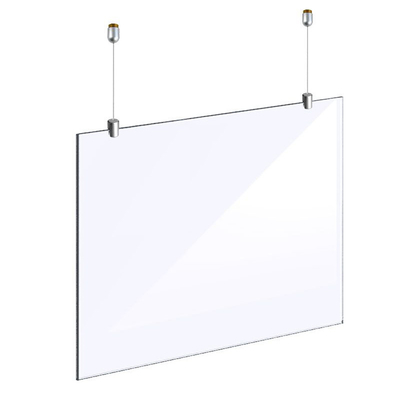 Aluminium Kuningan Material Hanging Kits Kabel Sistem Tampilan Untuk Kanvas