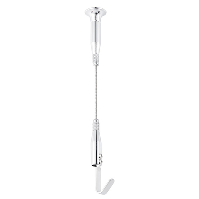 1.2/1.5mm Perunggu Steel Kabel Hanging System Dengan Sekrup Dalam Instalasi 16 * 17mm Ceiling Attachment
