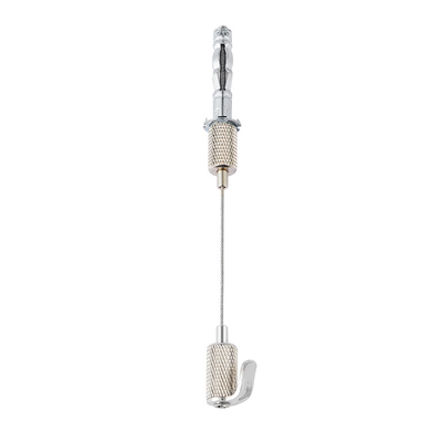 Screw In Art Painting Hanging Kit Dengan Kabel Baja yang Bisa Disesuaikan Termasuk Wire Clip