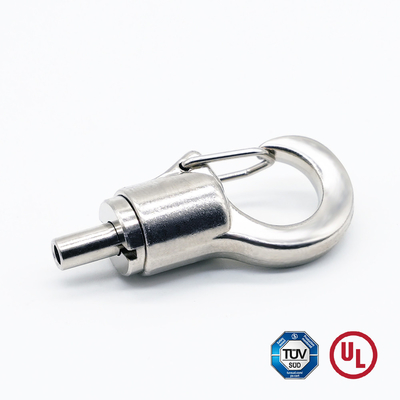 Pemasangan kustomisasi Gripper kawat bebas alat Crab Claw Spring Hook Untuk Peralatan Berat