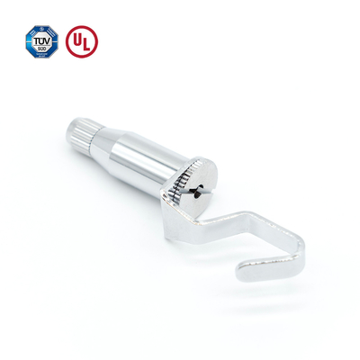 Grosir Kualitas Tinggi Kuningan Kabel Gripper Dengan Hook Adjustable Gripper untuk sistem menggantung gambar