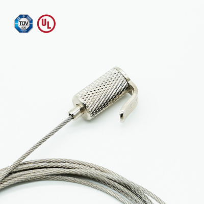 Pabrik Jual Langsung Thread kabel Gripper dengan Hook Pencahayaan suspensi kabel gripper kawat tali kabel blokir