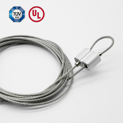 Gripper kabel looping yang dapat disesuaikan Gripper kabel kawat untuk lampu