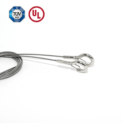 Tembaga diatur snap hook kabel pegangan suspensi kit untuk melukis menggantung