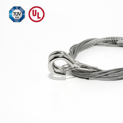 Tembaga diatur snap hook kabel pegangan suspensi kit untuk melukis menggantung