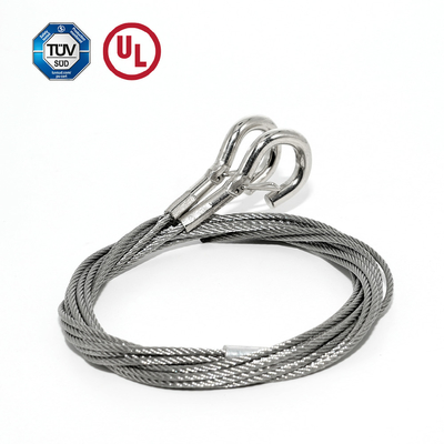 Tembaga diatur snap hook kabel pegangan suspensi kit untuk melukis menggantung