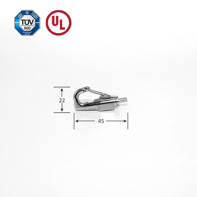 Grip kabel kuningan berkualitas tinggi dengan penguncian diri hook musim semi adjustable kawat Grip