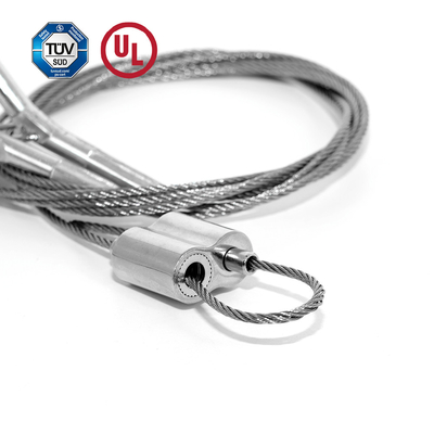 Kabel Keamanan Kualitas Tinggi Untuk High Bay Light Hanging Suspension Kit Of Hanging System