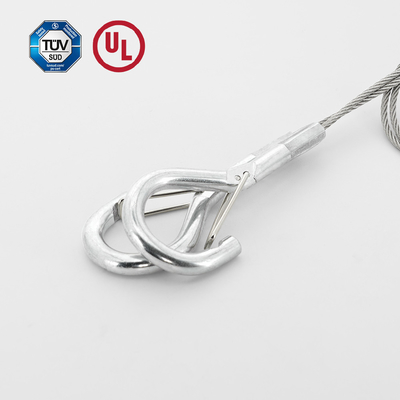 Kabel keamanan tipe Y berkualitas tinggi dengan hook untuk sistem gantung aksesoris lampu gantung