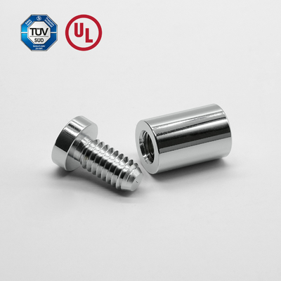 Stainless Steel Kerongkongan Kaca Fixing Standoff Bolt Sekrup