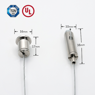 Sistem Gantung Untuk LED Light Cable Gripper Dengan Sekrup Pria