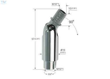 Track Light Lamp Swivel Joint, Bagian Lampu Swivel Untuk Cermin Kosmetik