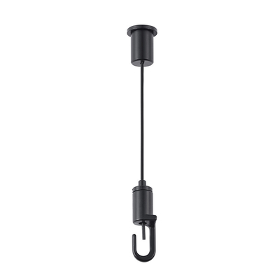 Kabel stainless steel 304 yang dapat disesuaikan Kit gantung sisi keluar kawat seng ujung atas Diameter 1,5 mm