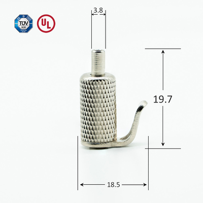 Pabrik Jual Langsung Thread kabel Gripper dengan Hook Pencahayaan suspensi kabel gripper kawat tali kabel blokir